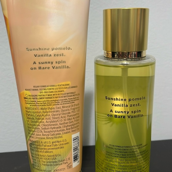 NEW Victoria’s Secret Bare Vanilla Sol Set - Picture 4 of 4